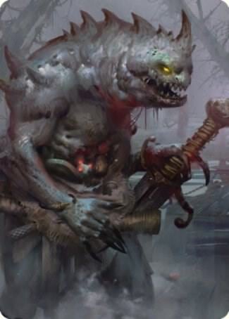 Gray Slaad Art Card, Art Series: Commander Legends: Battle for Baldur's Gate 15