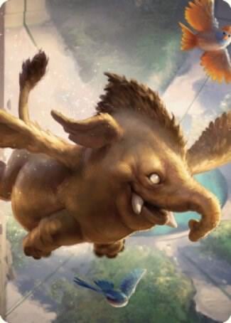 Hollyphant Art Card, Art Series: Commander Legends: Battle for Baldur's Gate 18