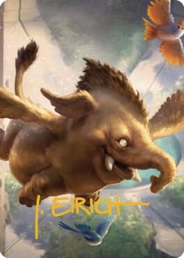Hollyphant Art Card (Gold-Stamped Signature), Art Series: Commander Legends: Battle for Baldur's Gate 18