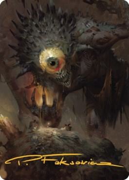 Nothic Art Card (Gold-Stamped Signature), Art Series: Commander Legends: Battle for Baldur's Gate 25