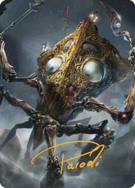 Tridrone Art Card (Gold-Stamped Signature), Art Series: Commander Legends: Battle for Baldur's Gate 26