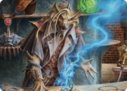 Renari, Merchant of Marvels Art Card, Art Series: Commander Legends: Battle for Baldur's Gate 30
