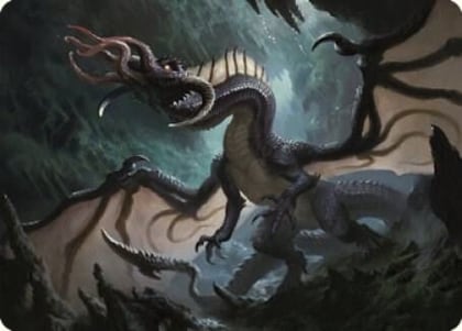 Brainstealer Dragon Art Card, Art Series: Commander Legends: Battle for Baldur's Gate 31