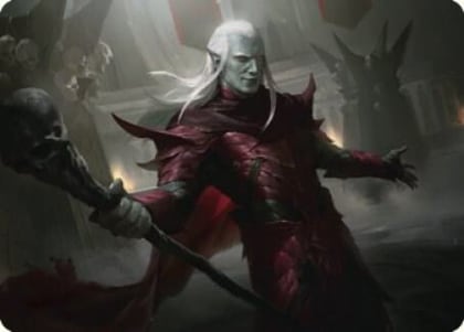 Baeloth Barrityl, Entertainer Art Card, Art Series: Commander Legends: Battle for Baldur's Gate 33