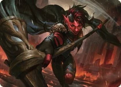 Karlach, Fury of Avernus Art Card (34/81), Art Series: Commander Legends: Battle for Baldur's Gate 34