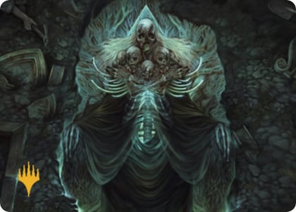 Myrkul, Lord of Bones Art Card (39/81) (Gold-Stamped), Art Series: Commander Legends: Battle for Baldur's Gate 39