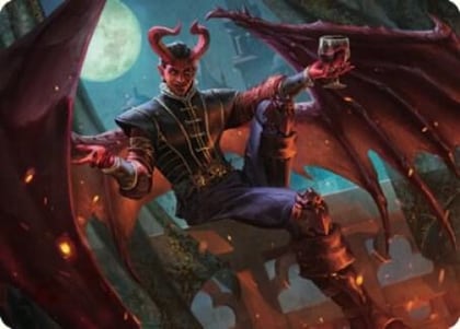 Raphael, Fiendish Savior Art Card (40/81), Art Series: Commander Legends: Battle for Baldur's Gate 40
