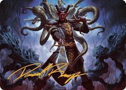 Zevlor, Elturel Exile Art Card (42/81) (Gold-Stamped Signature), Art Series: Commander Legends: Battle for Baldur's Gate 42
