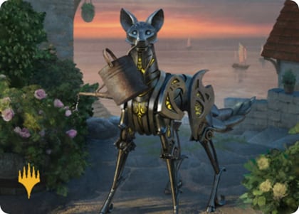 Clockwork Fox Art Card (Gold-Stamped), Art Series: Commander Legends: Battle for Baldur's Gate 43