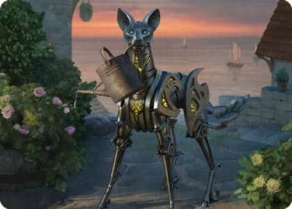 Clockwork Fox Art Card, Art Series: Commander Legends: Battle for Baldur's Gate 43