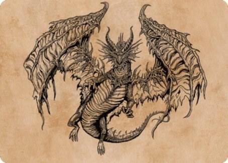 Ganax, Astral Hunter Art Card, Art Series: Commander Legends: Battle for Baldur's Gate 53