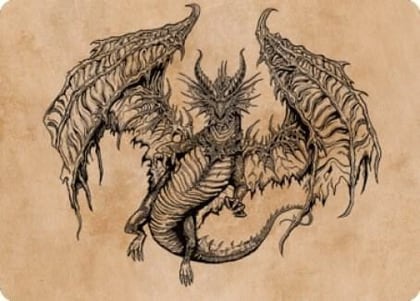 Ganax, Astral Hunter Art Card, Art Series: Commander Legends: Battle for Baldur's Gate 53
