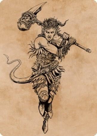 Karlach, Fury of Avernus Art Card (54/81), Art Series: Commander Legends: Battle for Baldur's Gate 54