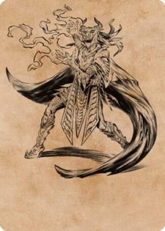 Livaan, Cultist of Tiamat Art Card, Art Series: Commander Legends: Battle for Baldur's Gate 55