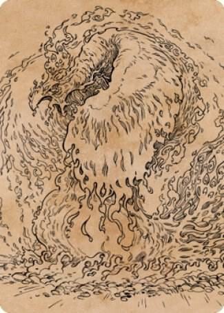 Nemesis Phoenix Art Card, Art Series: Commander Legends: Battle for Baldur's Gate 56