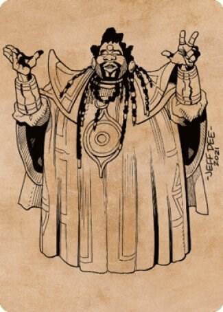 Alaundo the Seer Art Card, Art Series: Commander Legends: Battle for Baldur's Gate 61