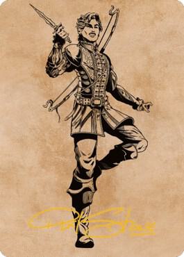 Astarion, the Decadent Art Card (Gold-Stamped Signature), Art Series: Commander Legends: Battle for Baldur's Gate 62