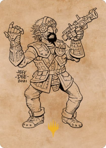 Jan Jansen, Chaos Crafter Art Card (Gold-Stamped), Art Series: Commander Legends: Battle for Baldur's Gate 66