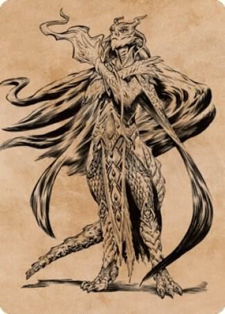 Lozhan, Dragons' Legacy Art Card, Art Series: Commander Legends: Battle for Baldur's Gate 69