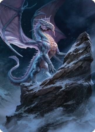 Ancient Silver Dragon Art Card (6/81), Art Series: Commander Legends: Battle for Baldur's Gate 6