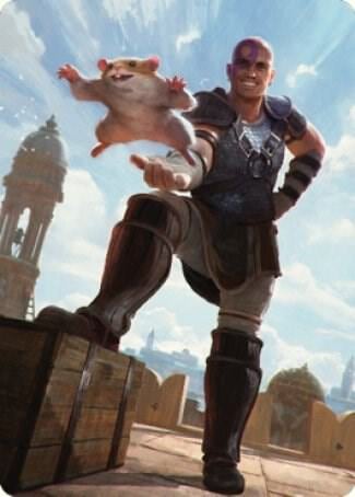 Minsc & Boo, Timeless Heroes Art Card (72/81), Art Series: Commander Legends: Battle for Baldur's Gate 72