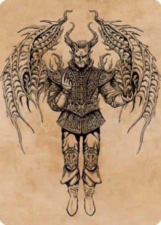 Raphael, Fiendish Savior Art Card (75/81), Art Series: Commander Legends: Battle for Baldur's Gate 75
