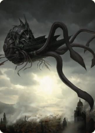 Nautiloid Ship Art Card, Art Series: Commander Legends: Battle for Baldur's Gate 80