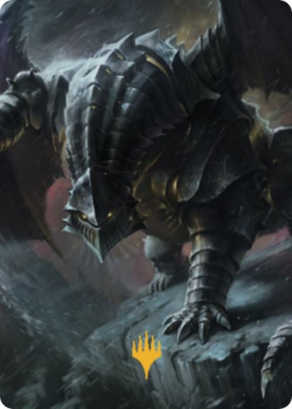 Chardalyn Dragon Art Card (Gold-Stamped), Art Series: Commander Legends: Battle for Baldur's Gate 9