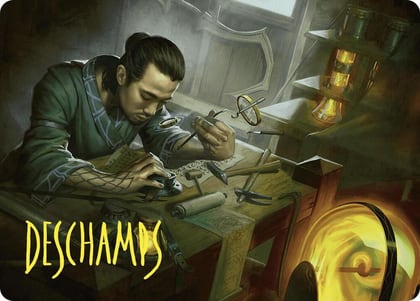 Renowned Weaponsmith Art Card (Gold-Stamped Signature), Art Series: Commander Masters 10