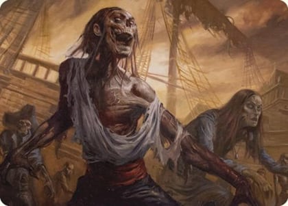 Rise from the Tides Art Card, Art Series: Commander Masters 11