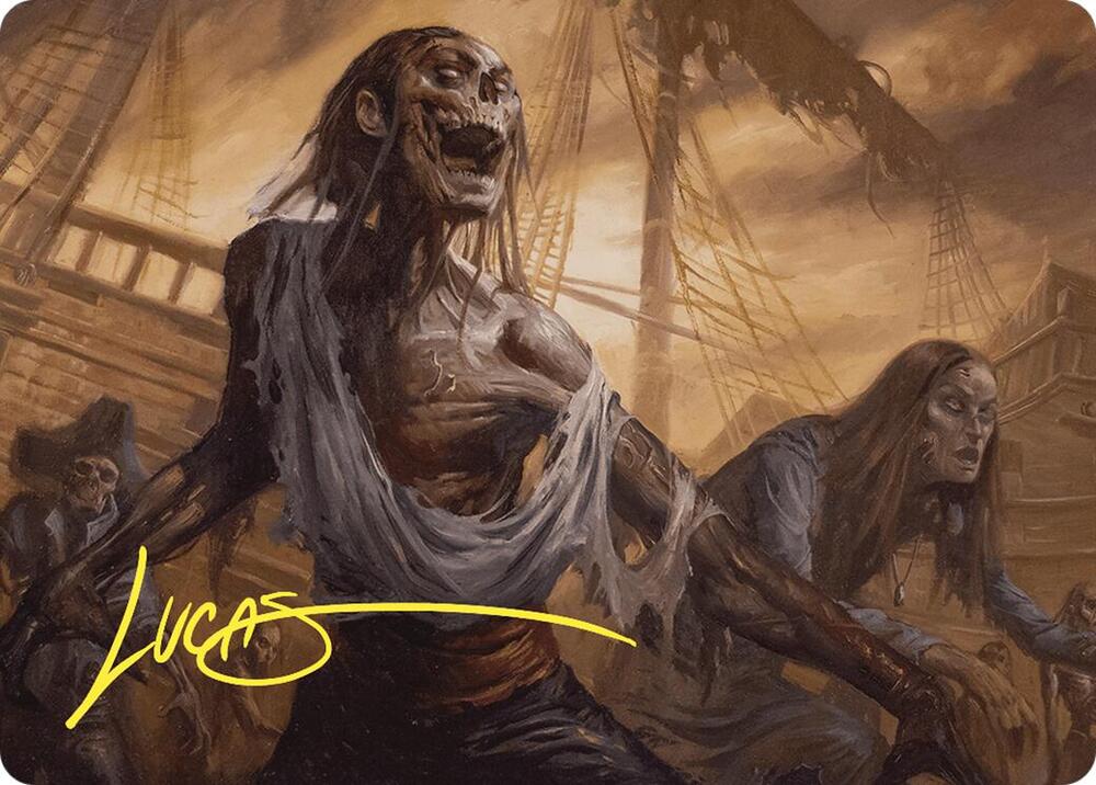 Rise from the Tides Art Card (Gold-Stamped Signature), Art Series: Commander Masters 11