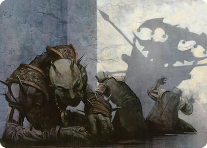 Decree of Pain Art Card, Art Series: Commander Masters 14