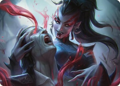 Exsanguinate Art Card, Art Series: Commander Masters 17