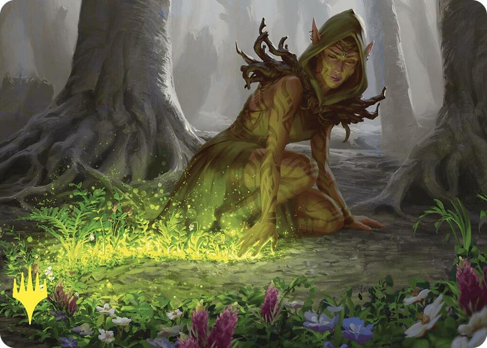 Skyshroud Claim Art Card (Gold-Stamped), Art Series: Commander Masters 25