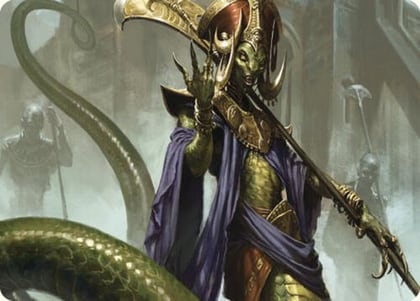 Sidisi, Brood Tyrant Art Card, Art Series: Commander Masters 29