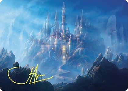 Opal Palace Art Card (Gold-Stamped Signature), Art Series: Commander Masters 30