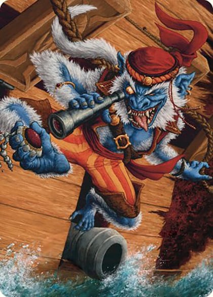 Treasure Nabber Art Card, Art Series: Commander Masters 40