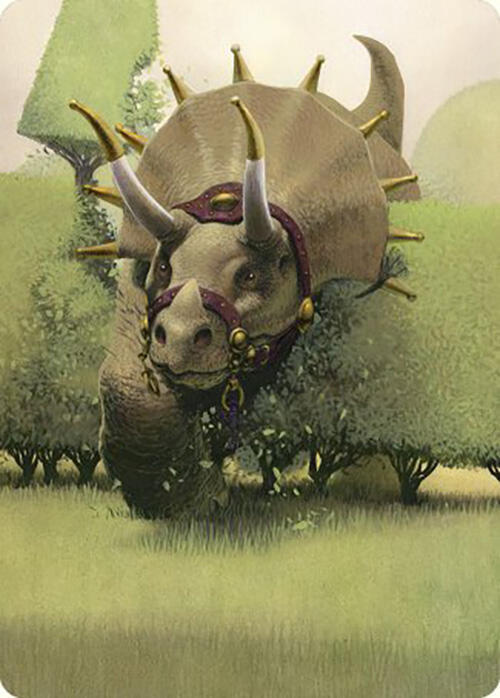 Regal Behemoth Art Card, Art Series: Commander Masters 43