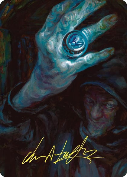 Arcane Signet Art Card (Gold-Stamped Signature), Art Series: Commander Masters 44