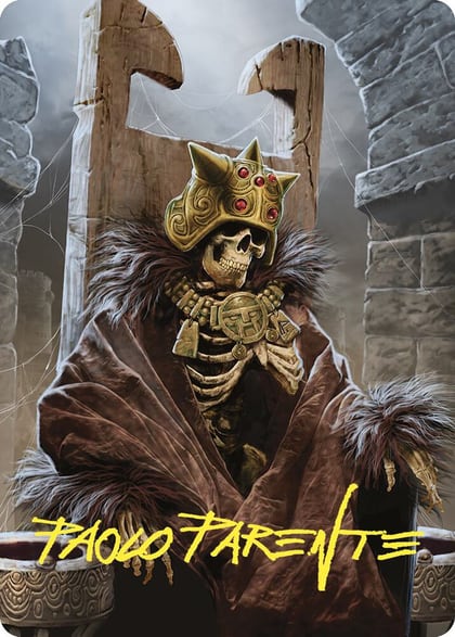 Champion's Helm Art Card (Gold-Stamped Signature), Art Series: Commander Masters 45