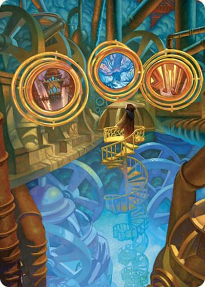 Extraplanar Lens Art Card, Art Series: Commander Masters 46