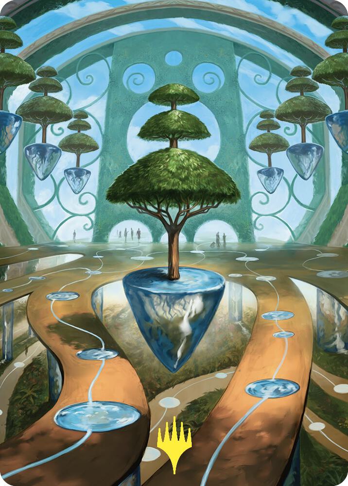 Rejuvenating Springs Art Card (Gold-Stamped), Art Series: Commander Masters 48