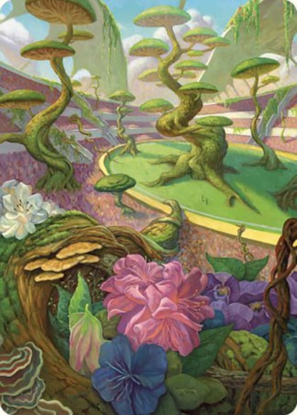 Undergrowth Stadium Art Card, Art Series: Commander Masters 49