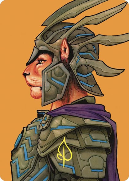 Kemba, Kha Regent Art Card (2) (Gold-Stamped Signature), Art Series: Commander Masters 51