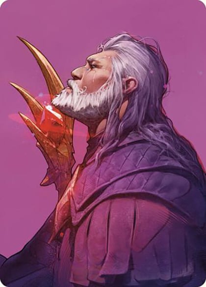 Urza, Lord High Artificer Art Card, Art Series: Commander Masters 53