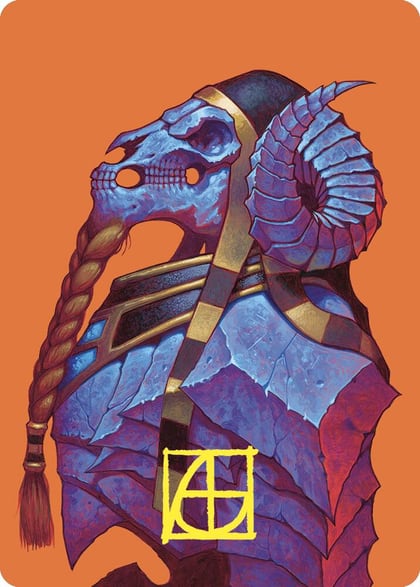 Neheb, the Eternal Art Card (Gold-Stamped Signature), Art Series: Commander Masters 55