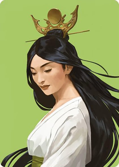 Azusa, Lost but Seeking Art Card, Art Series: Commander Masters 56