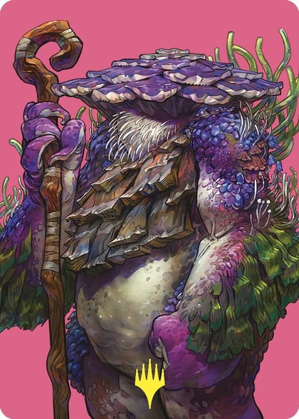 Slimefoot, the Stowaway Art Card (Gold-Stamped), Art Series: Commander Masters 59