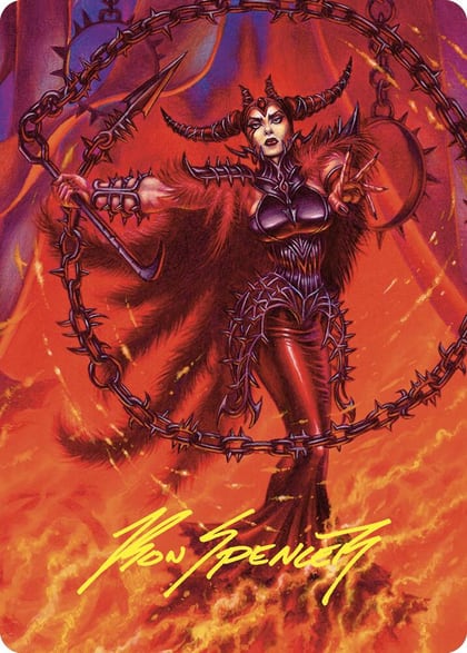 Deadly Rollick Art Card (Gold-Stamped Signature), Art Series: Commander Masters 63