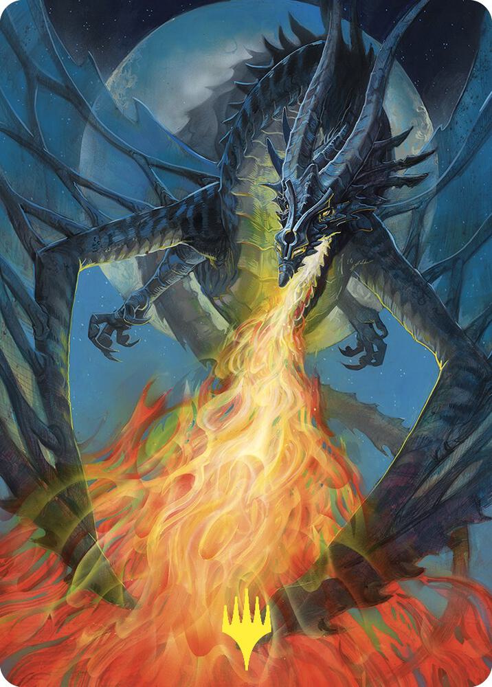 Balefire Dragon Art Card (Gold-Stamped), Art Series: Commander Masters 65